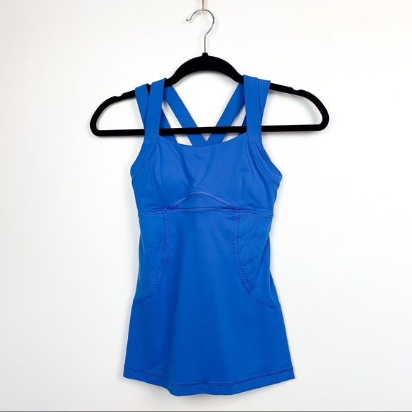 Lululemon Blue Athletic Tank